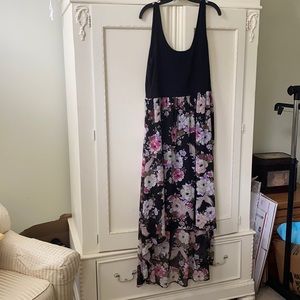 Torrid floral hi lo dress